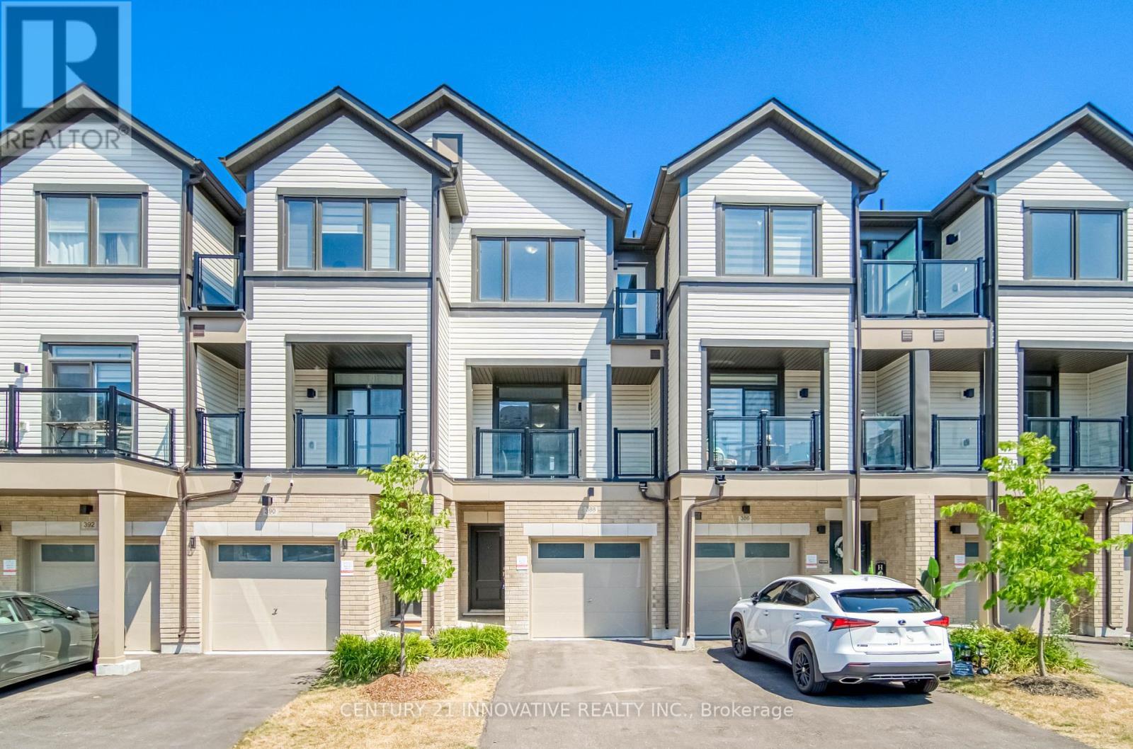 388 Okanagan Path, Oshawa, ON - Outdoor With Balcony With Facade