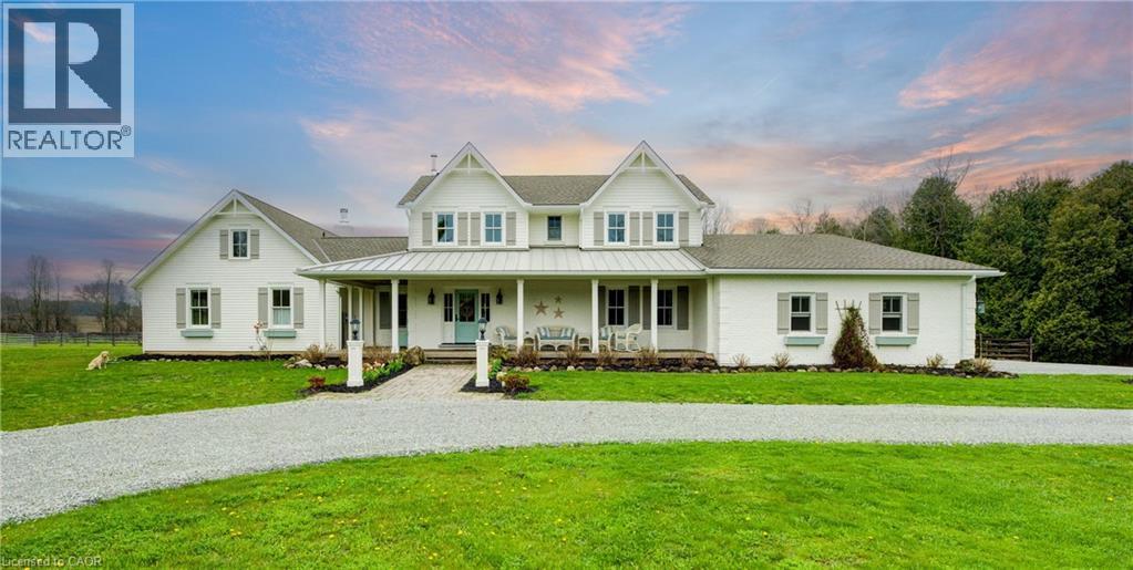 234 Concession 14 Road E, Flamborough, ON - Outdoor With Deck Patio Veranda With Facade