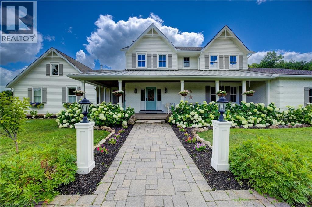 234 Concession 14 Road E, Flamborough, ON - Outdoor With Deck Patio Veranda With Facade