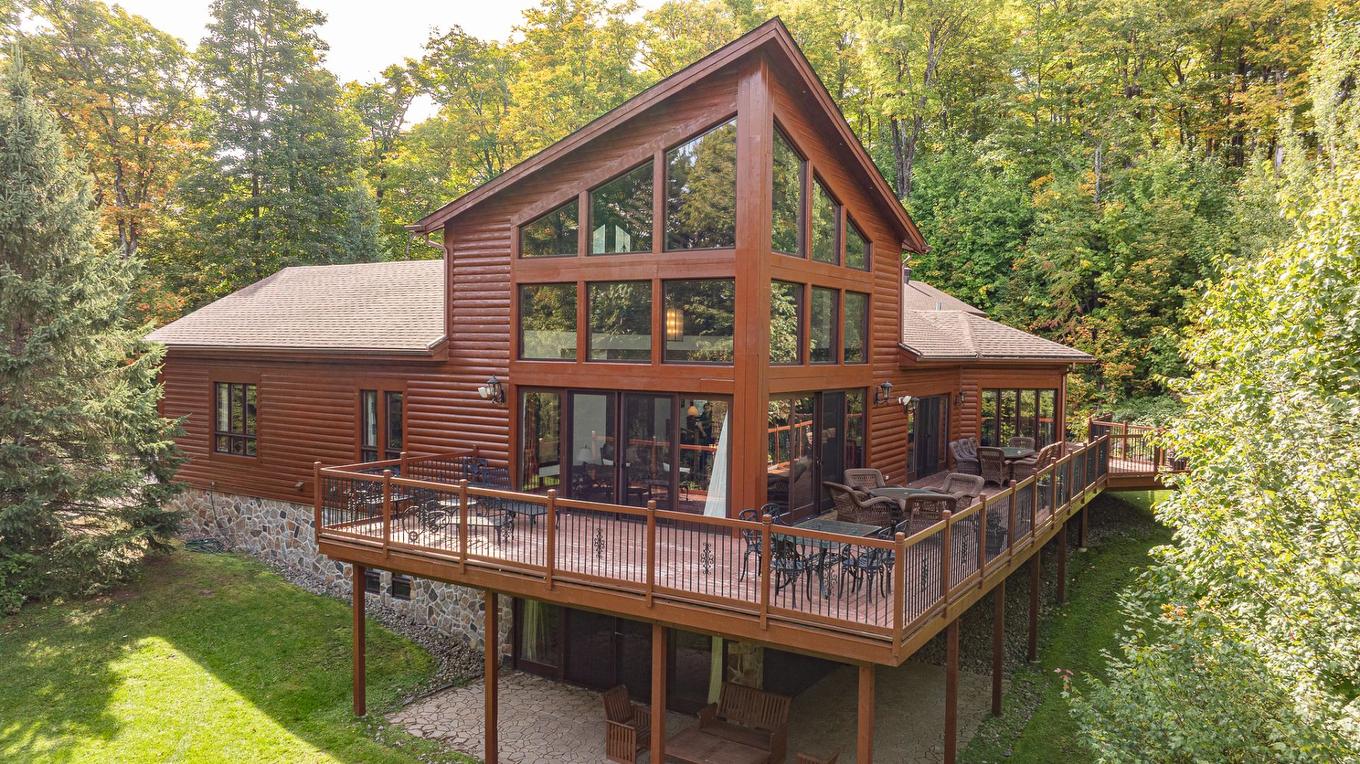 Aerial photo - 35 Ch. Du Chevreuil, Lac-Supérieur, QC - Outdoor With Exterior