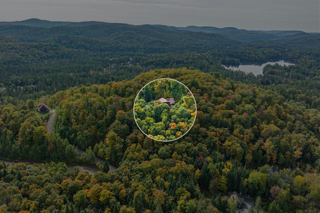Aerial photo - 35 Ch. Du Chevreuil, Lac-Supérieur, QC - Outdoor With View