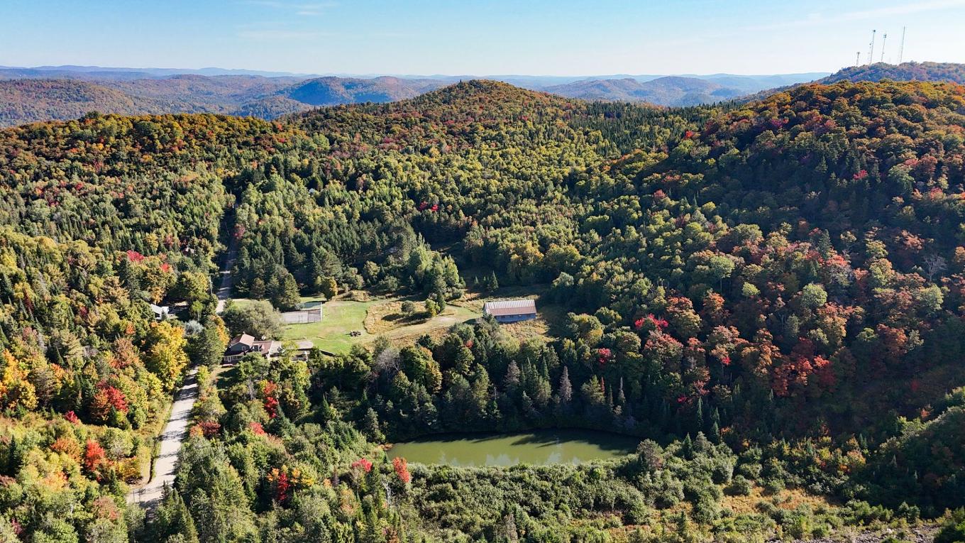 Aerial photo - 445Z Ch. De La Ferme, Val-Morin, QC - Outdoor With View