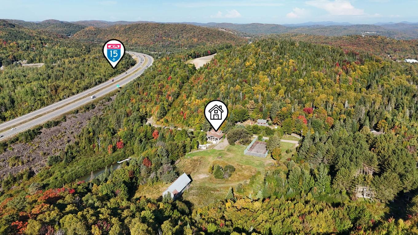 Aerial photo - 445Z Ch. De La Ferme, Val-Morin, QC - Outdoor With View