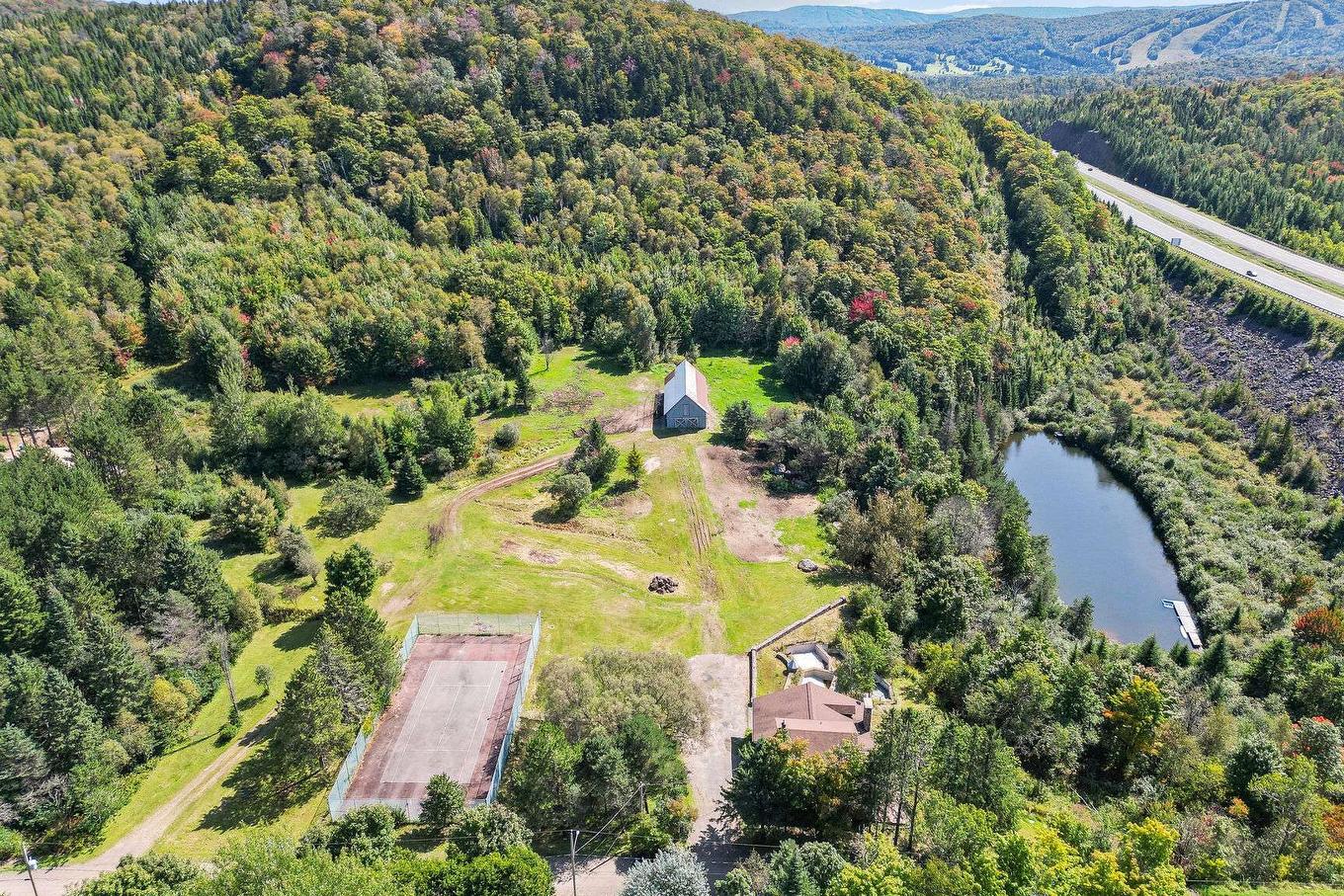 Aerial photo - 445Z Ch. De La Ferme, Val-Morin, QC - Outdoor With Body Of Water With View