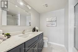 Main bath with new vanity -
