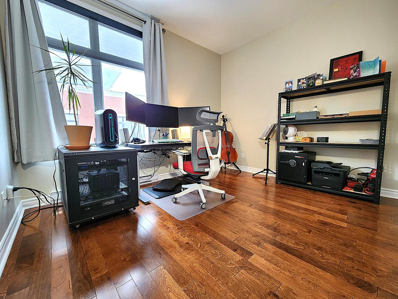 Chambre à coucher - 7-2264 Rue Victoria, Montréal (Lachine), QC - Indoor Photo Showing Office