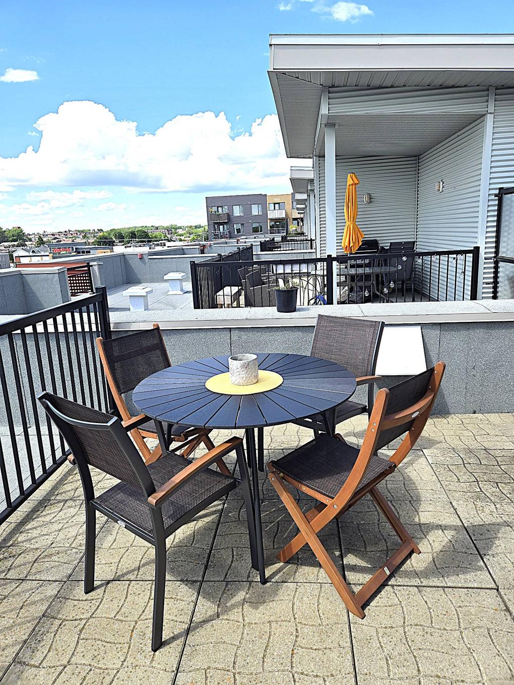 Terrasse - 7-2264 Rue Victoria, Montréal (Lachine), QC - Outdoor With Deck Patio Veranda With Exterior