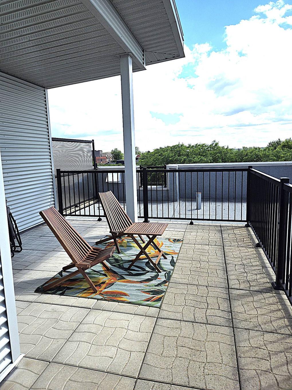 Terrasse - 7-2264 Rue Victoria, Montréal (Lachine), QC - Outdoor With Exterior