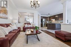 Living Area with Gas Fireplace -