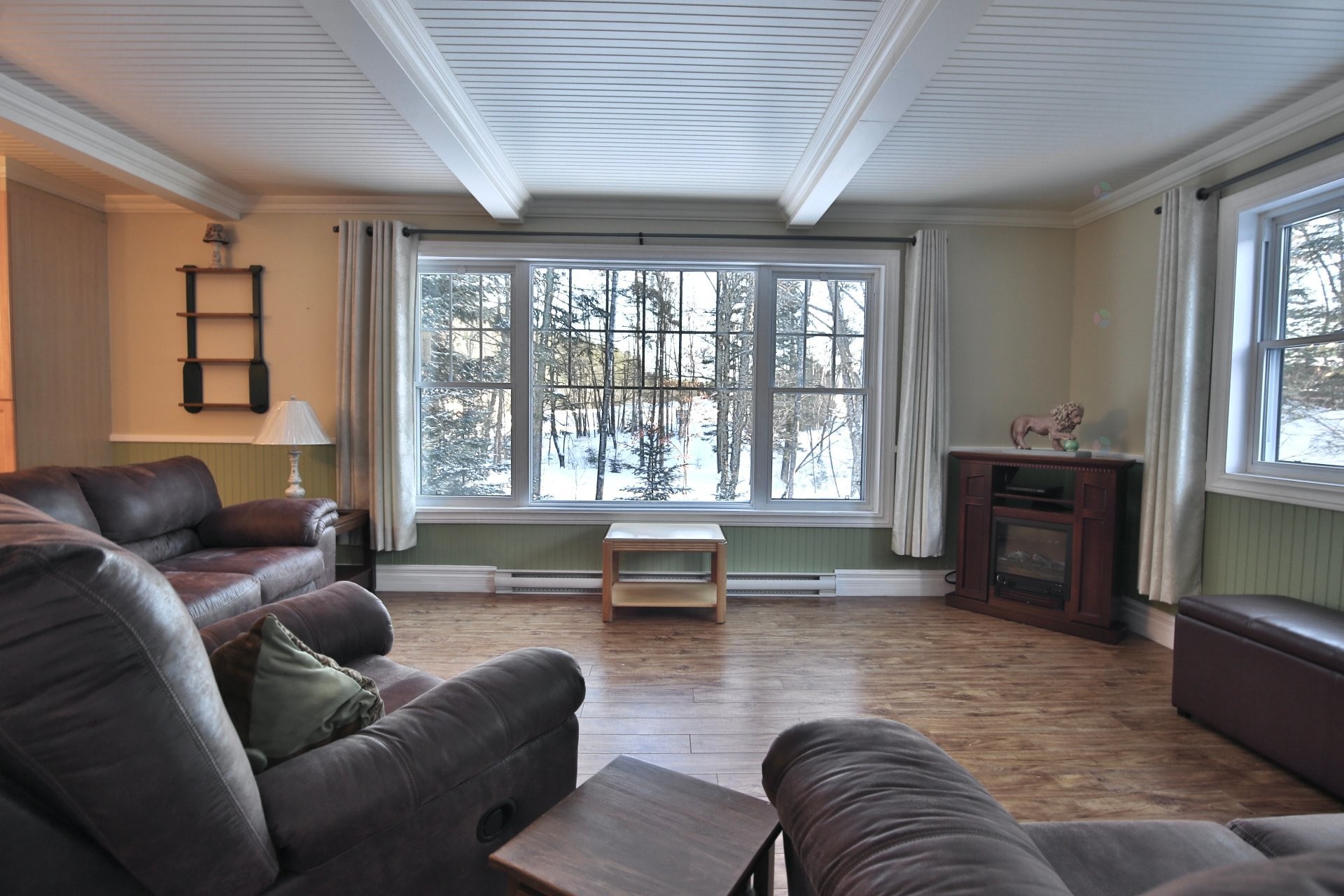Living Room - 193 Ch. Tawachiche E., Lac-Aux-Sables, QC - Indoor Photo Showing Living Room