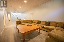 Lower level living space -