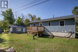 deck of the backdoor -