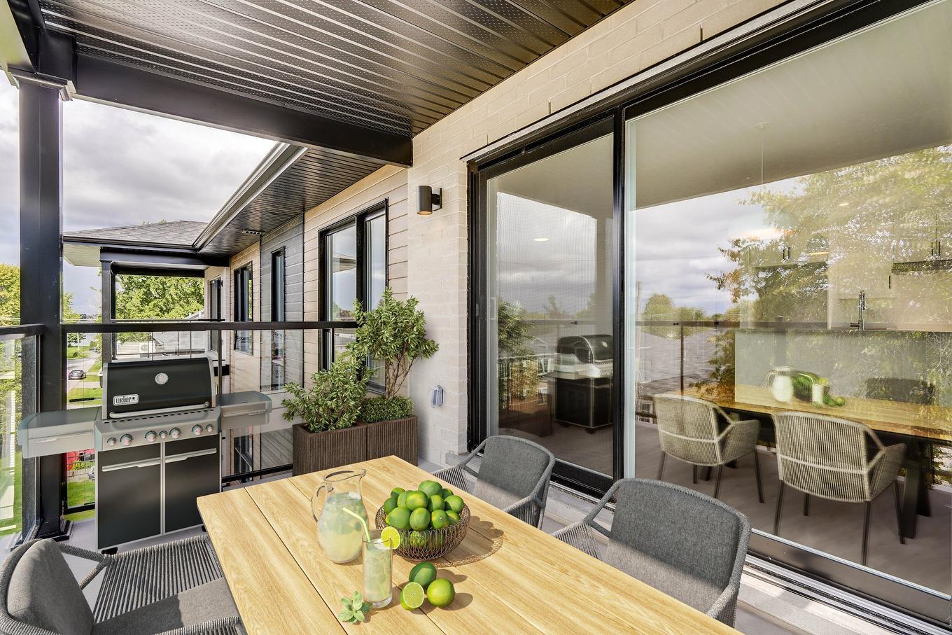 Balcony - 4-2202 Boul. Du Bord-De-L'Eau, Salaberry-De-Valleyfield, QC - Outdoor With Deck Patio Veranda With Exterior