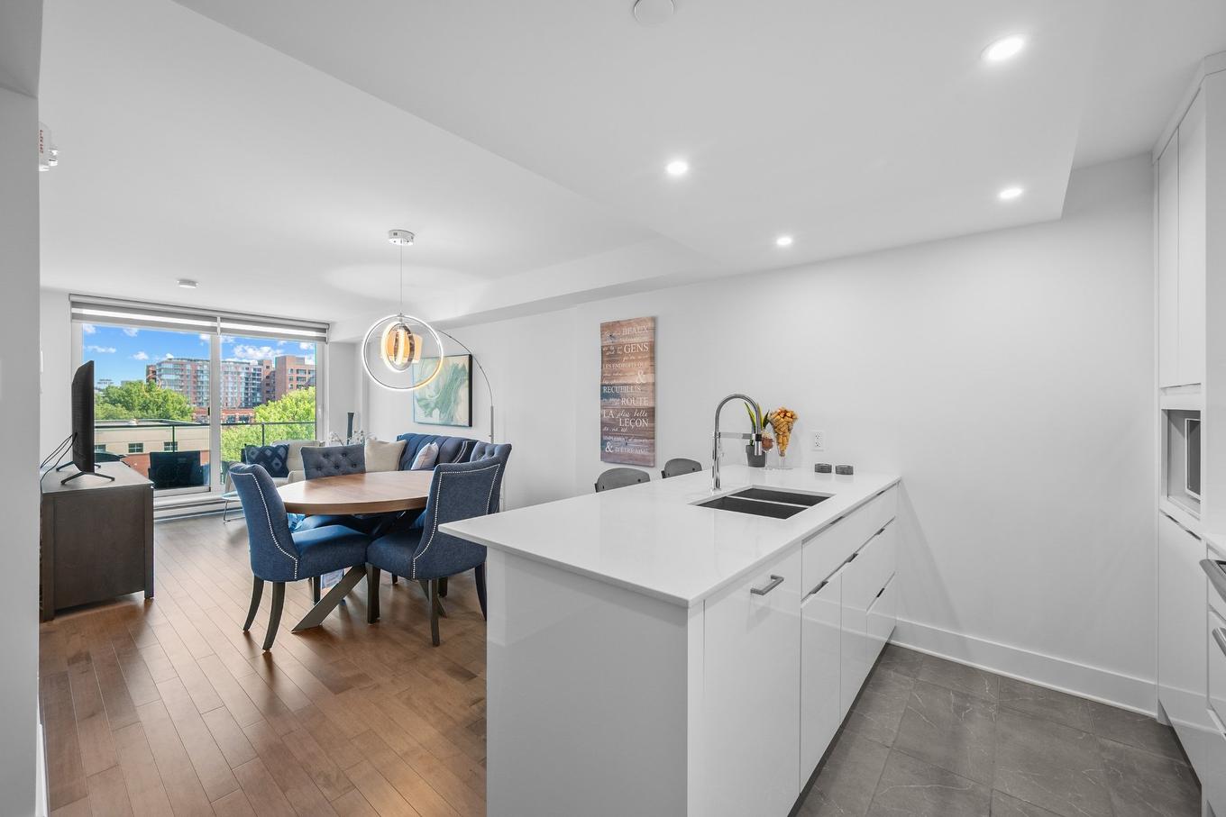 Dining room - 515-1450 Rue Island, Montréal (Le Sud-Ouest), QC - Indoor