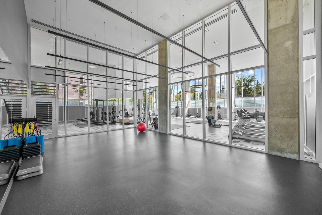 Exercise room - 515-1450 Rue Island, Montréal (Le Sud-Ouest), QC - Indoor Photo Showing Other Room