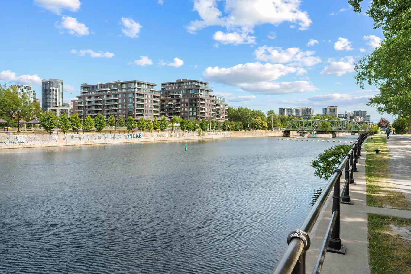 Water view - 515-1450 Rue Island, Montréal (Le Sud-Ouest), QC - Outdoor With Body Of Water With View