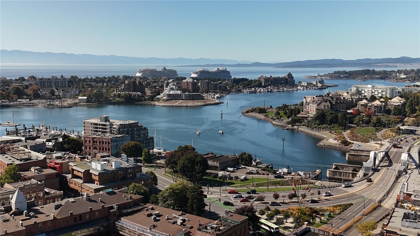 411-595 Pandora Ave, Victoria, BC - Outdoor With Body Of Water With View