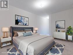 Virtually Staged Primary Bedroom -