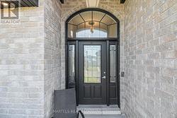 Welcoming covered front porch -