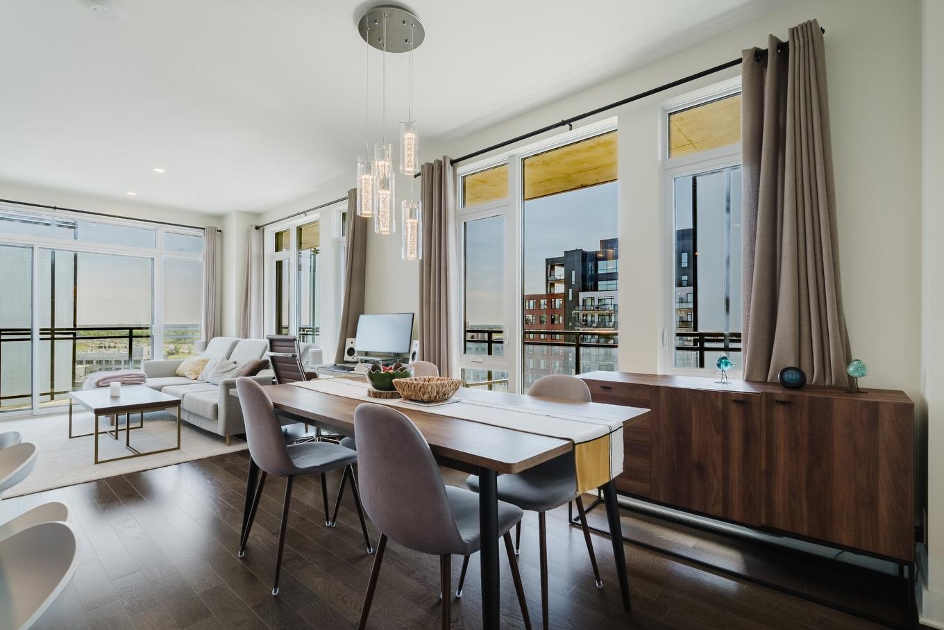 Dining room - 1602-5505 Boul. Du Quartier, Brossard, QC - Indoor Photo Showing Dining Room