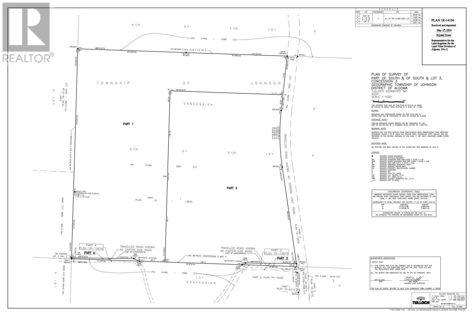 Gordon Lake Road And Carter Side Road Part 1, Johnson, ON