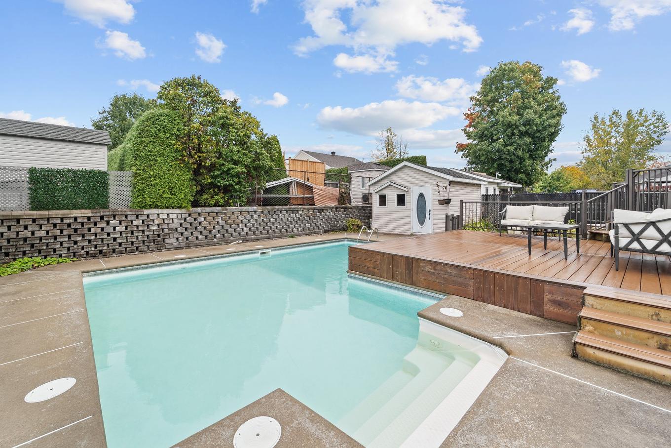 Pool - 9230 Rue Des Outardes, Mirabel, QC - Outdoor With In Ground Pool