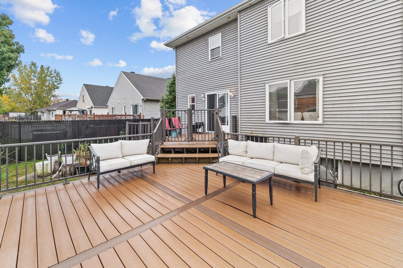 Patio - 9230 Rue Des Outardes, Mirabel, QC - Outdoor With Deck Patio Veranda With Exterior