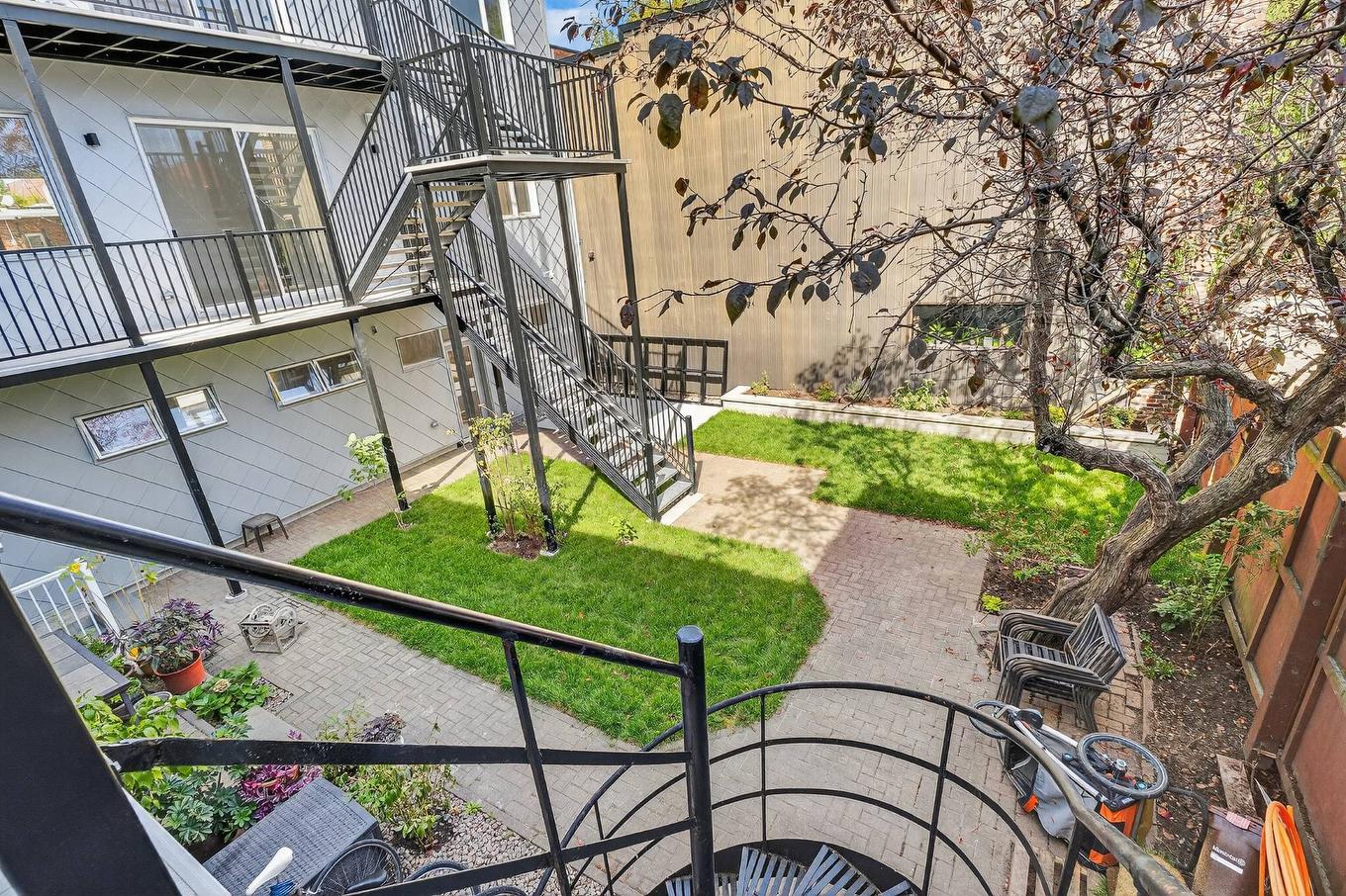 Backyard - 1145 Rue Jardin, Montréal (Le Sud-Ouest), QC - Outdoor