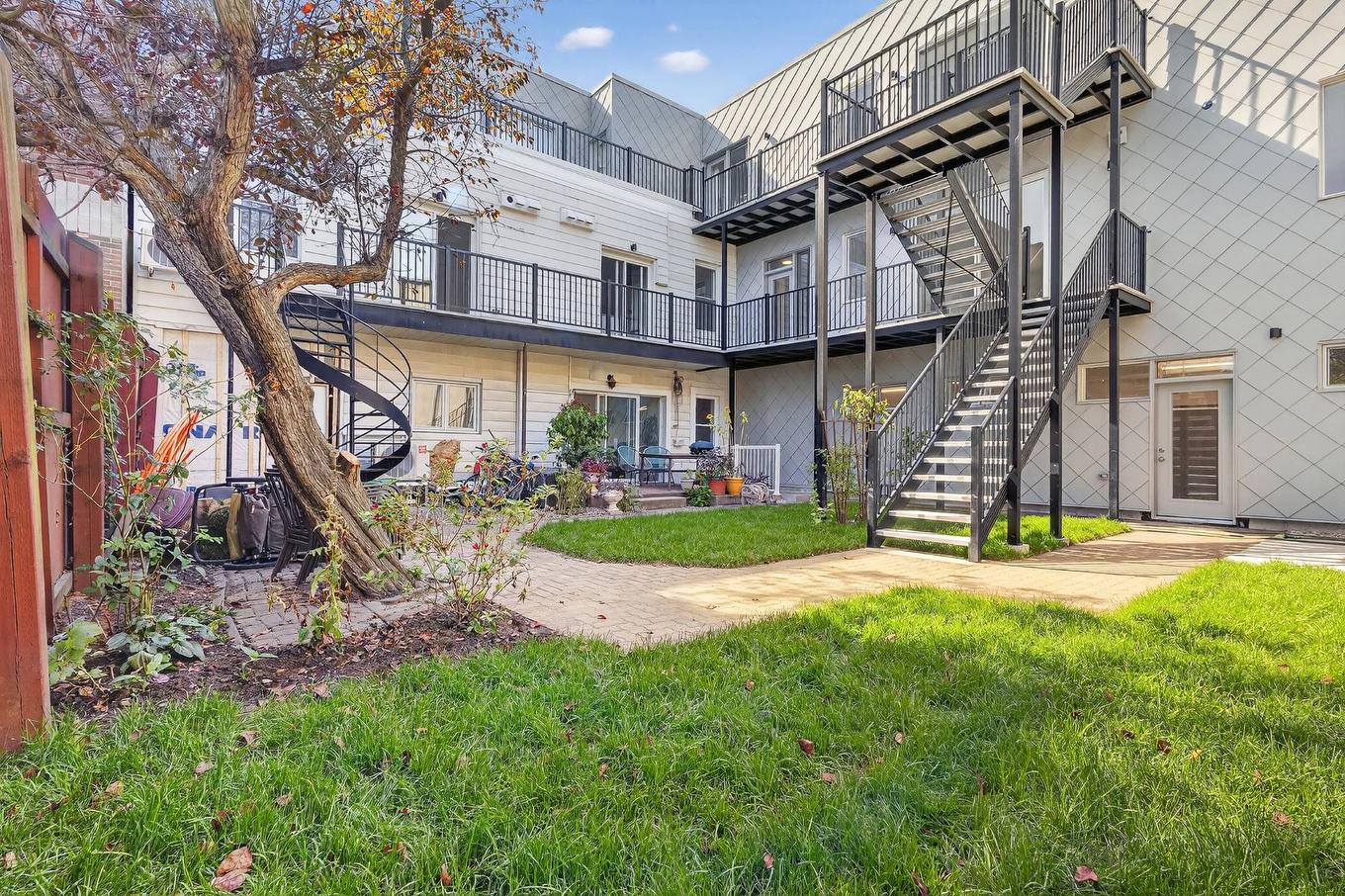 Backyard - 1145 Rue Jardin, Montréal (Le Sud-Ouest), QC - Outdoor