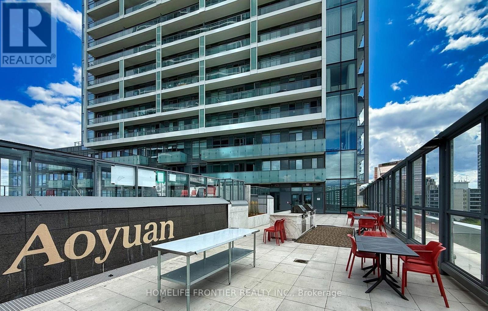 S1103 - 8 Olympic Garden Drive, Toronto, ON - Outdoor With Balcony