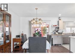 Dining room with access to covered deck -