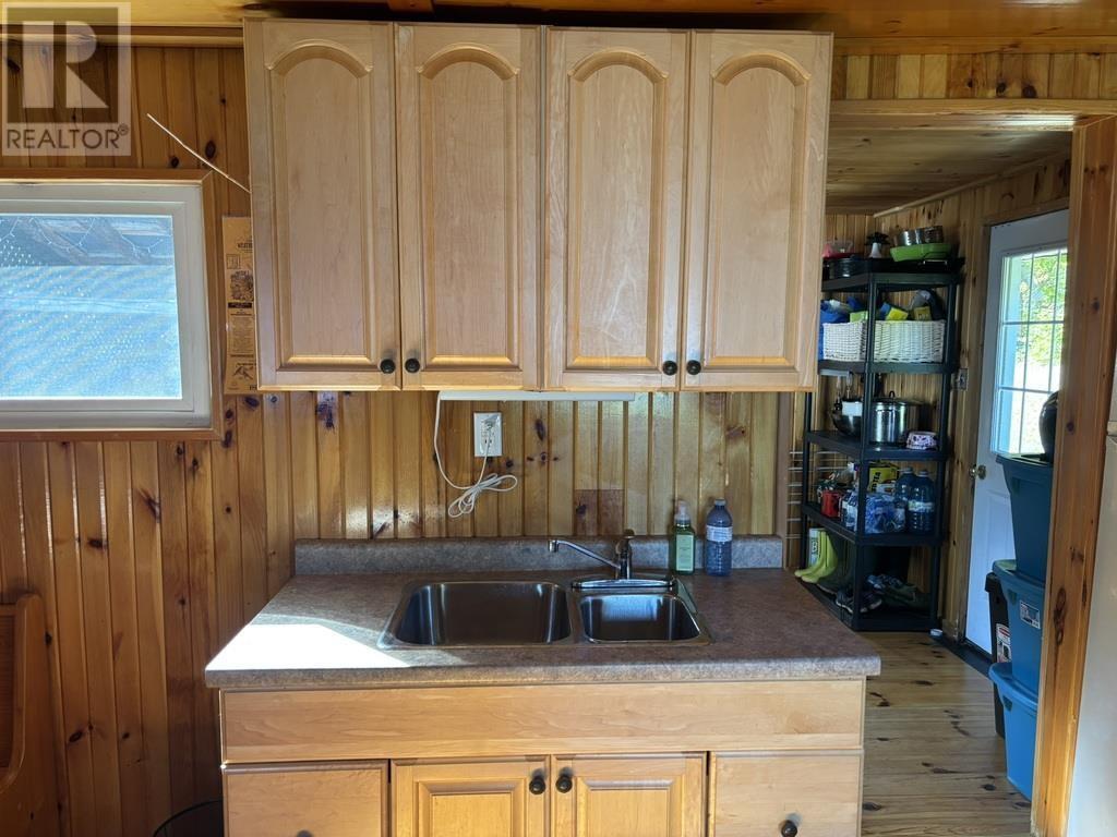 Lot 27 Devil'S Lake, Whitman Township, ON - Indoor Photo Showing Kitchen With Double Sink