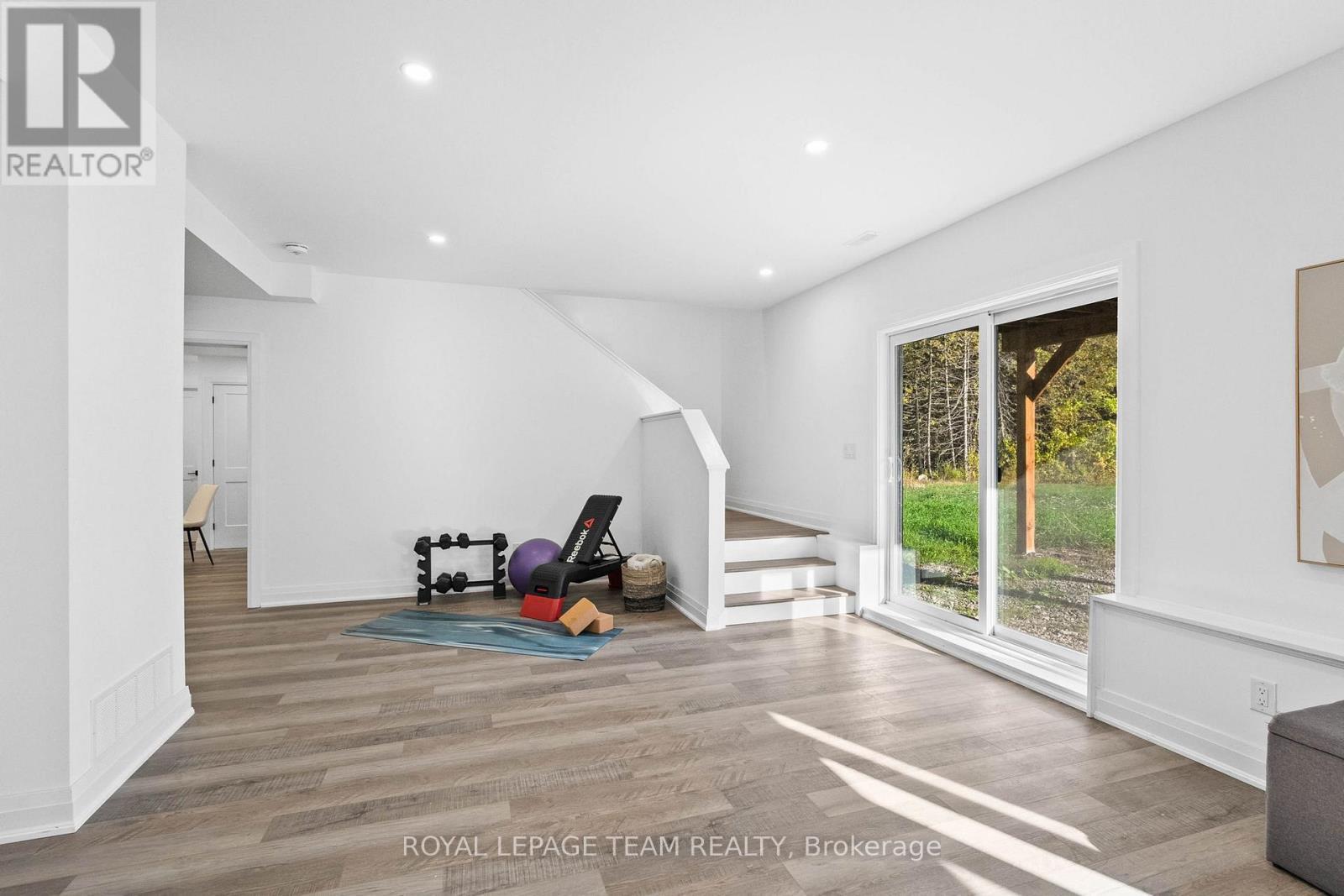 Welcome to the bright & expansive Lower Level - 2850 Montague Boundary Road, Ottawa, ON - Indoor Photo Showing Other Room