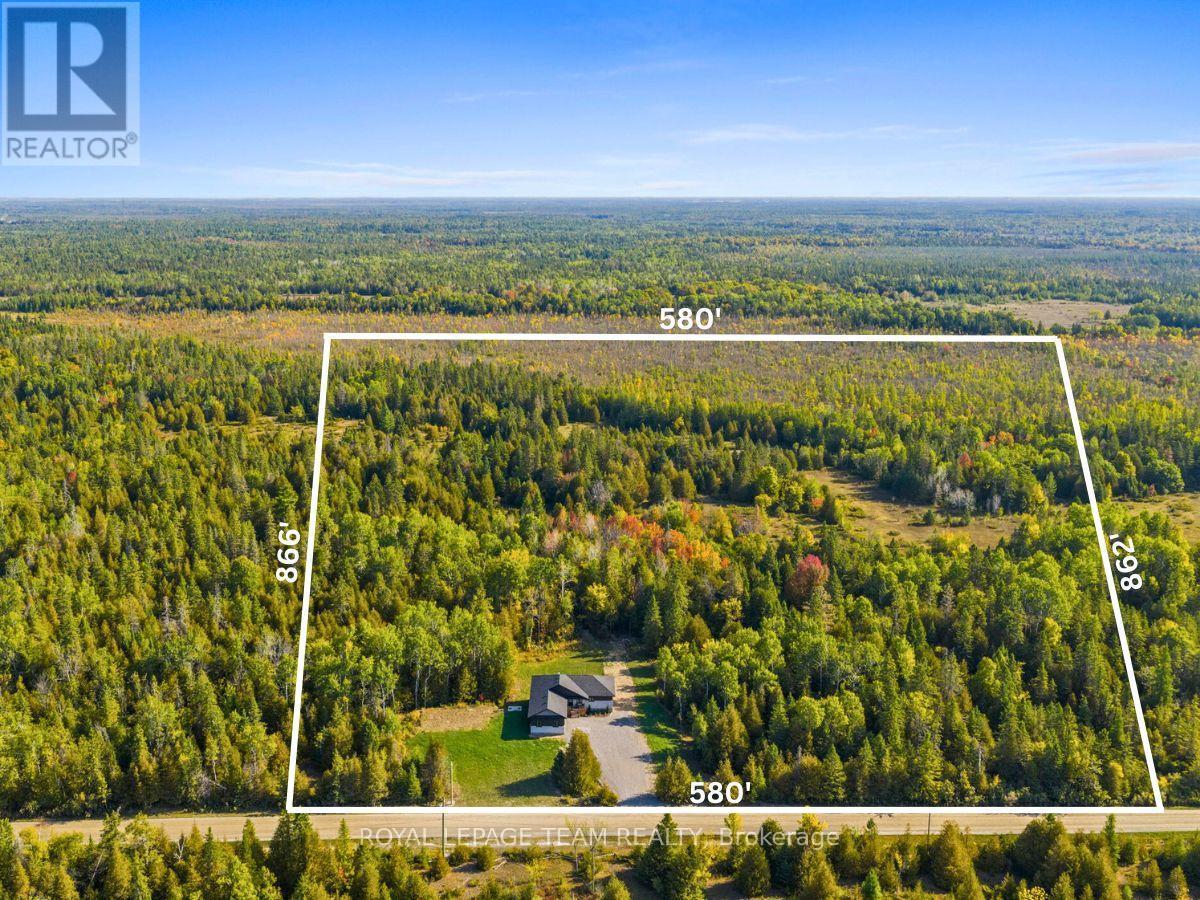 Lot lines are approx. - 2850 Montague Boundary Road, Ottawa, ON - Outdoor With View
