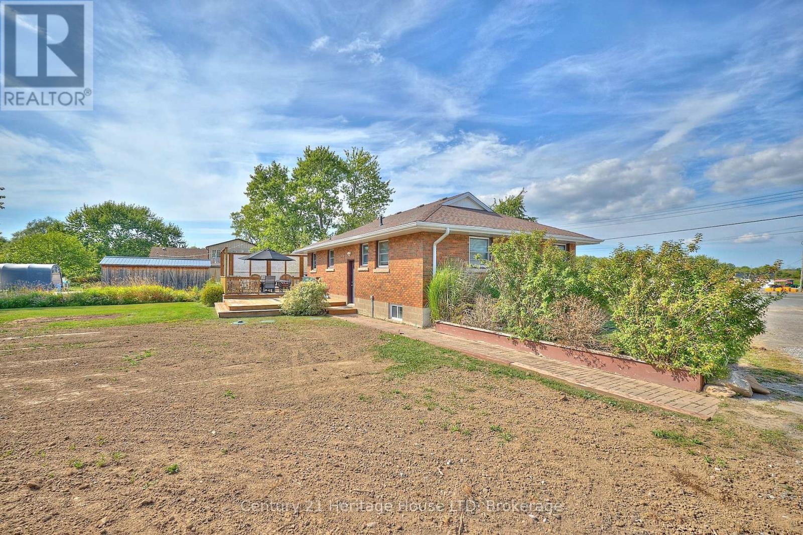 Backyard of the residential property - 3551 Garrison Road, Fort Erie (Ridgeway), ON