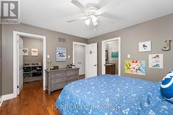 3rd bedroom with w/i closet & semi ensuite -