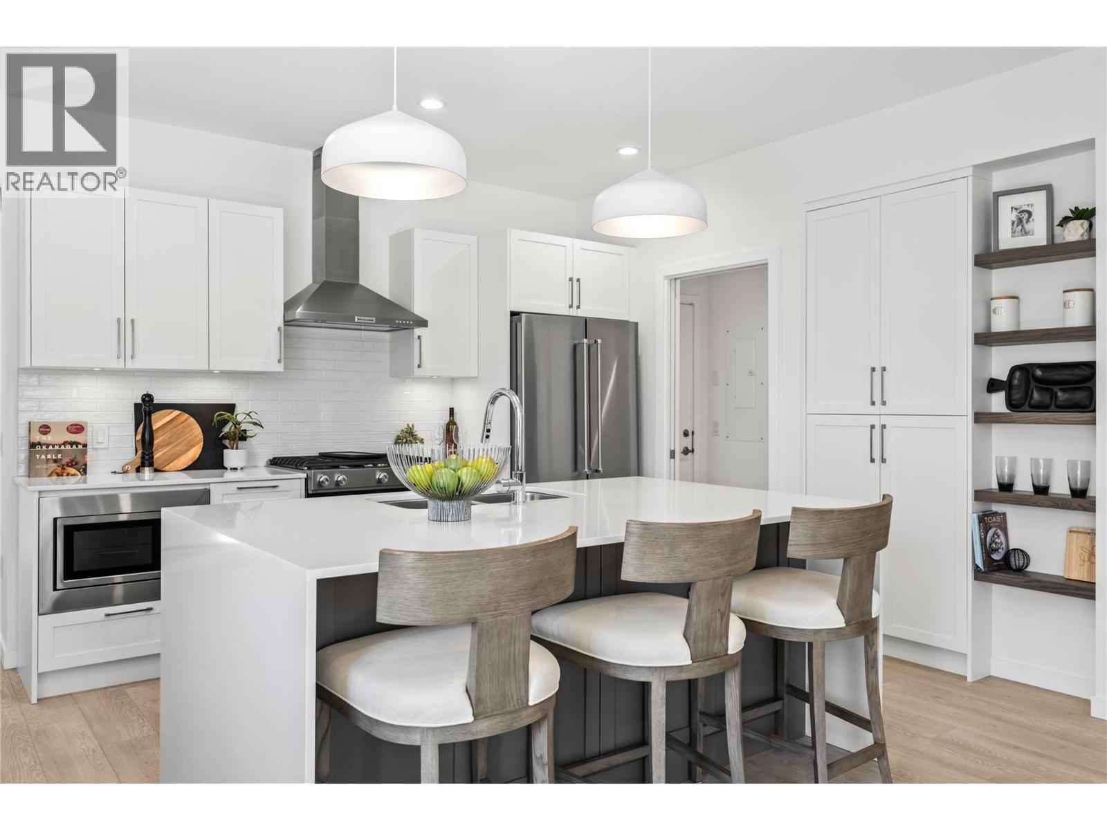 Kitchen - Photo of a similar home in the community. - 1979 Country Club Drive Unit# 9, Kelowna, BC - Indoor