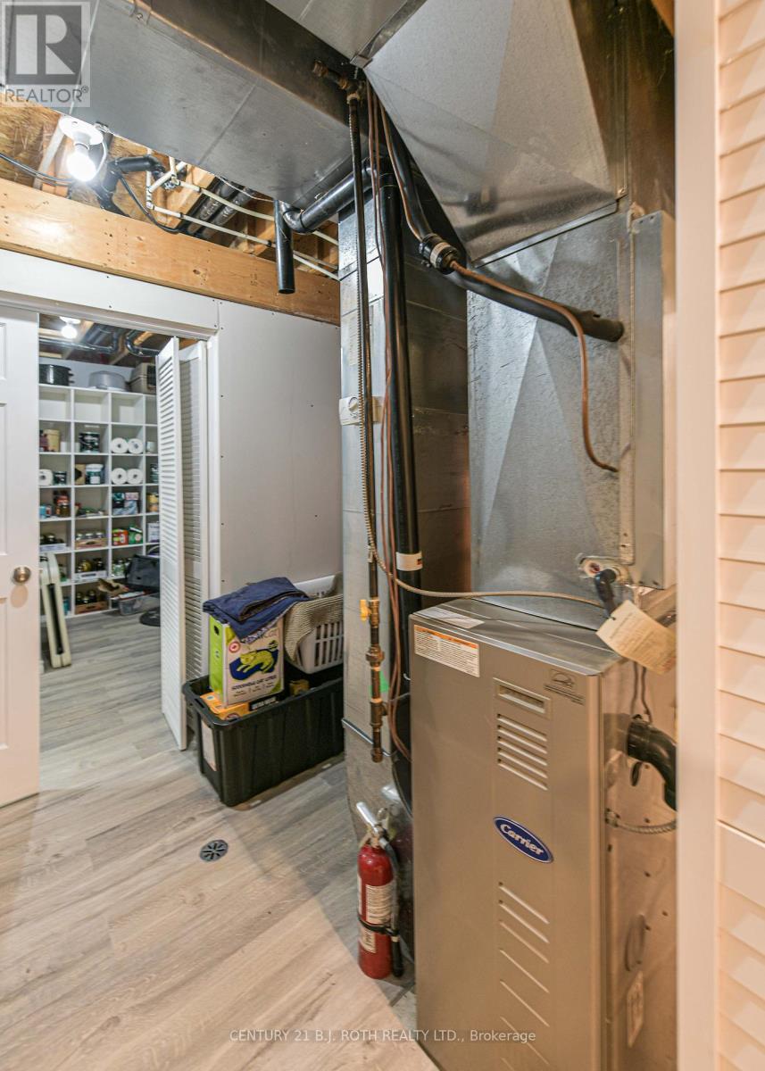 Furnace - 7576 Cronk Side Road, Ramara, ON - Indoor Photo Showing Basement