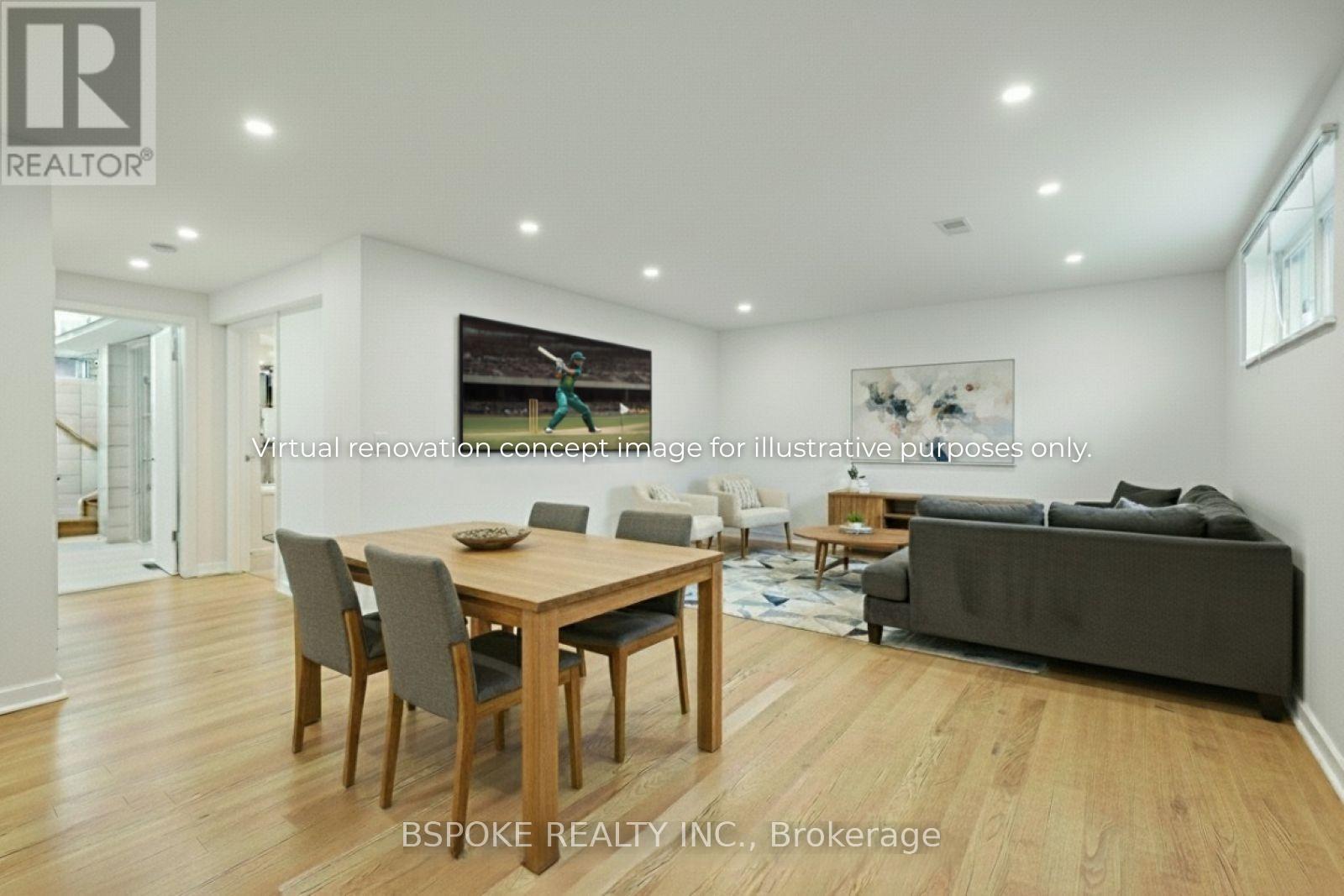 Virtual renovation concept - 54 Warner Avenue, Toronto, ON - Indoor