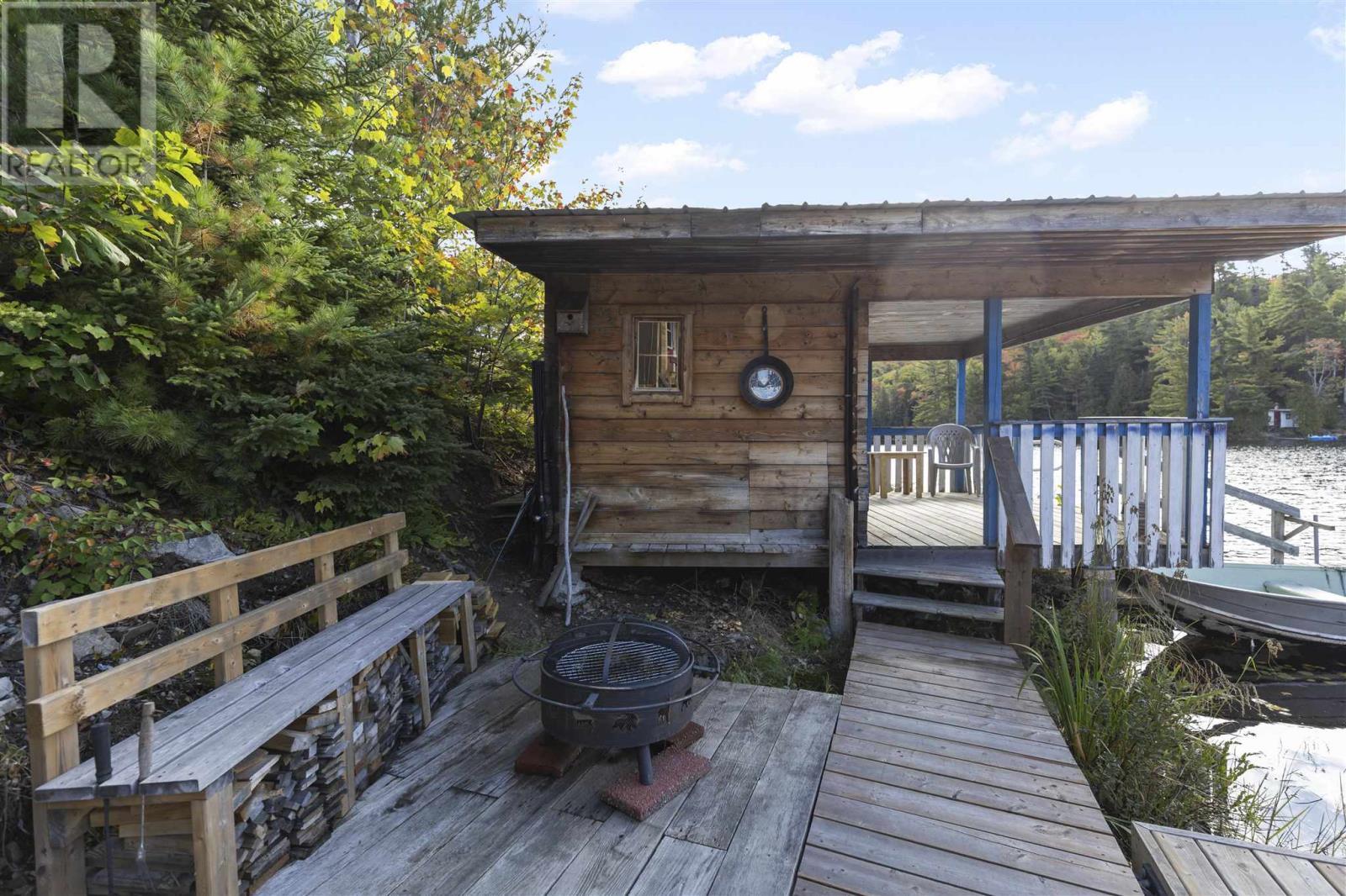. Maki Lake Rd, Heyden, ON - Outdoor With Deck Patio Veranda