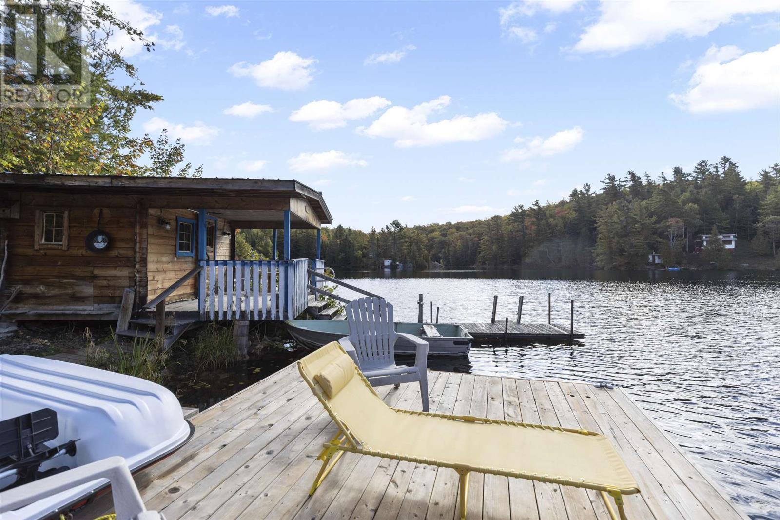 . Maki Lake Rd, Heyden, ON - Outdoor With Body Of Water With Deck Patio Veranda