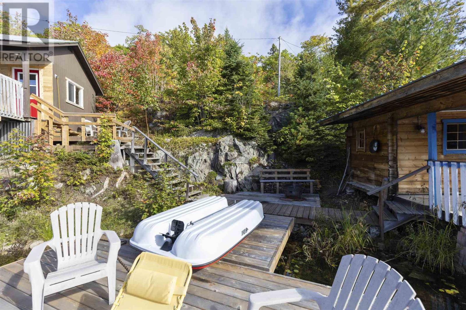 . Maki Lake Rd, Heyden, ON - Outdoor With Deck Patio Veranda