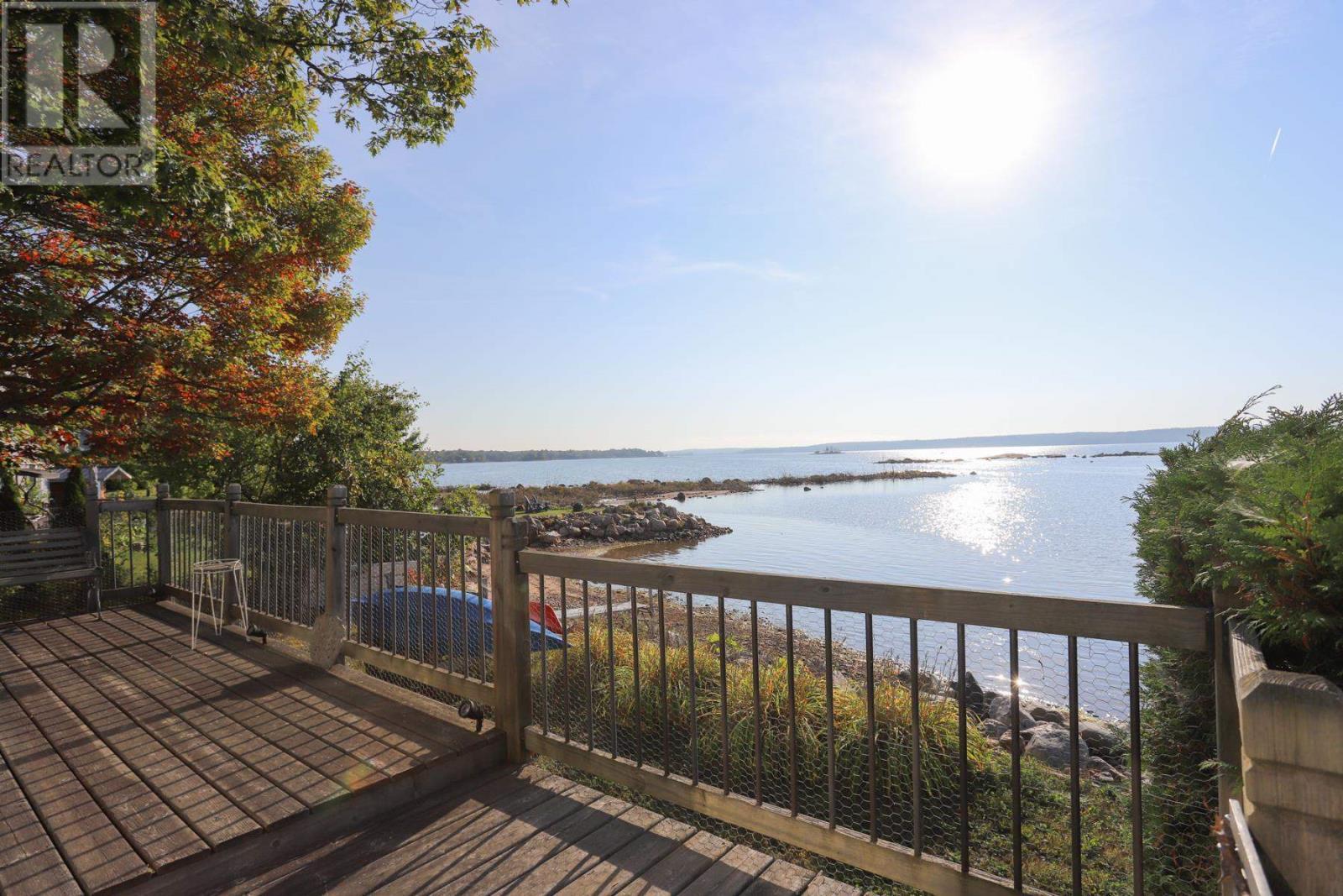 647B Lakeshore Dr, Tarbutt, ON - Outdoor With Body Of Water With Deck Patio Veranda With View