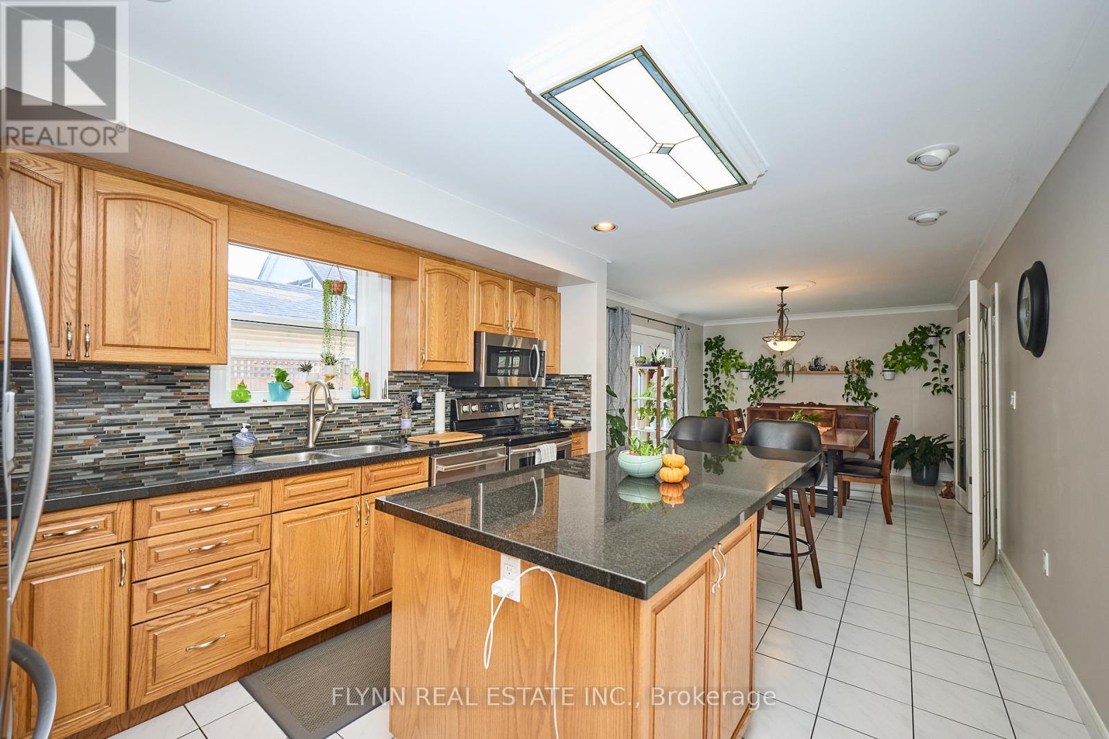 3 Brock Street, Thorold, ON - Indoor Photo Showing Kitchen With Double Sink