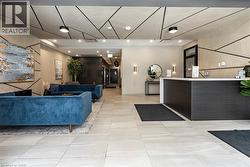 View of reception area -