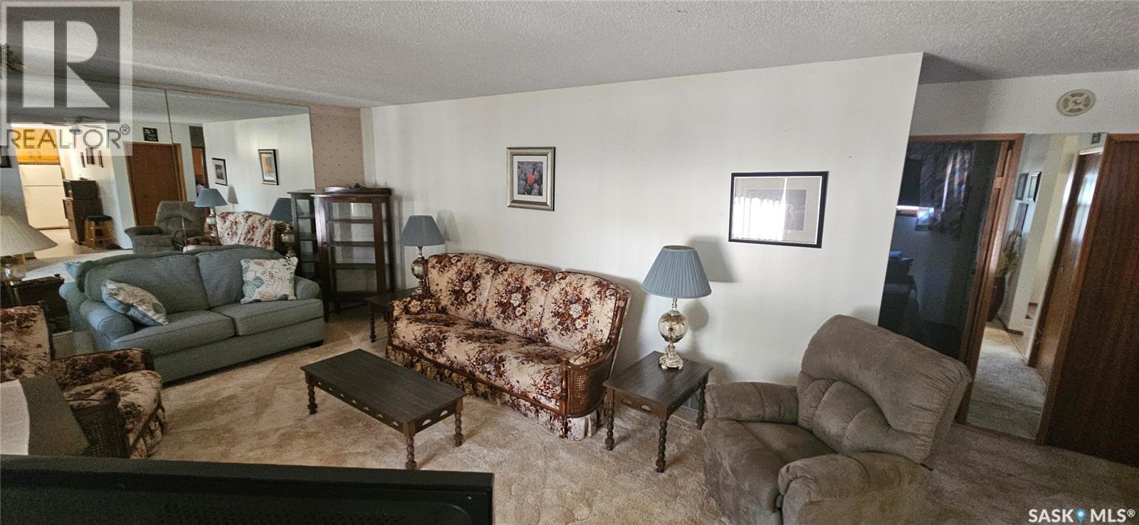 1101 Division Street, Vanguard, SK - Indoor Photo Showing Living Room