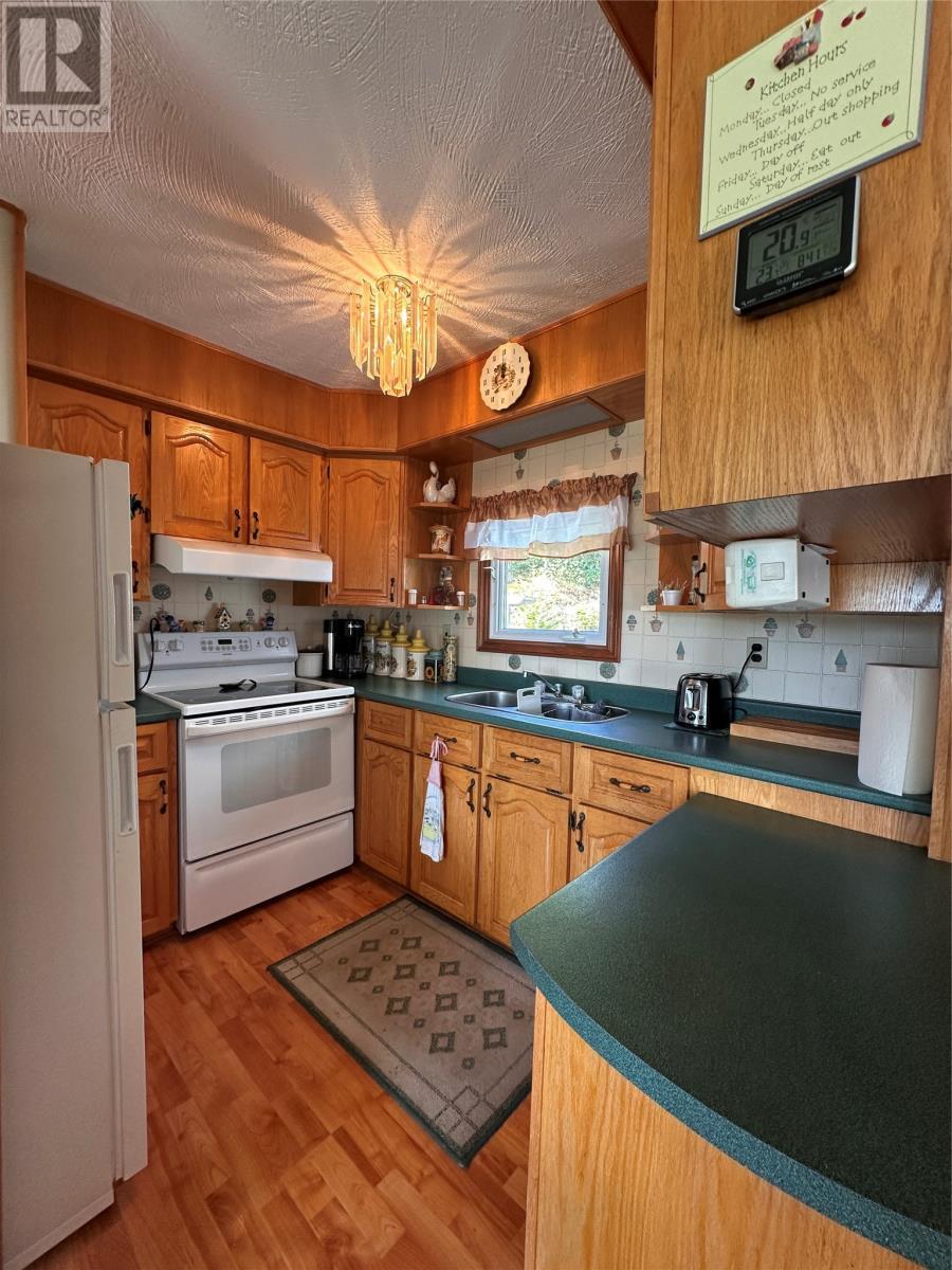 450 Main Road, Big Salmonier, NL - Indoor Photo Showing Kitchen With Double Sink
