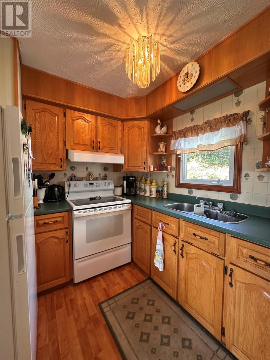 450 Main Road, Big Salmonier, NL - Indoor Photo Showing Kitchen With Double Sink