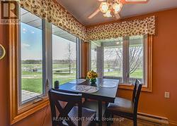 Breakfast nook off kitchen -