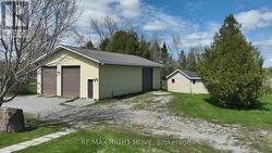 1 of 2 outbuildings with plenty of parking -
